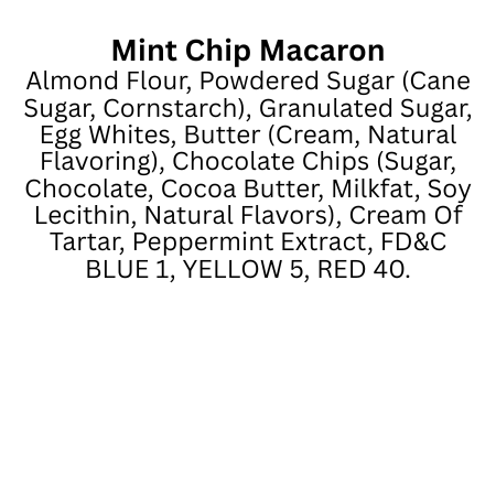 Mint Chip Macaron