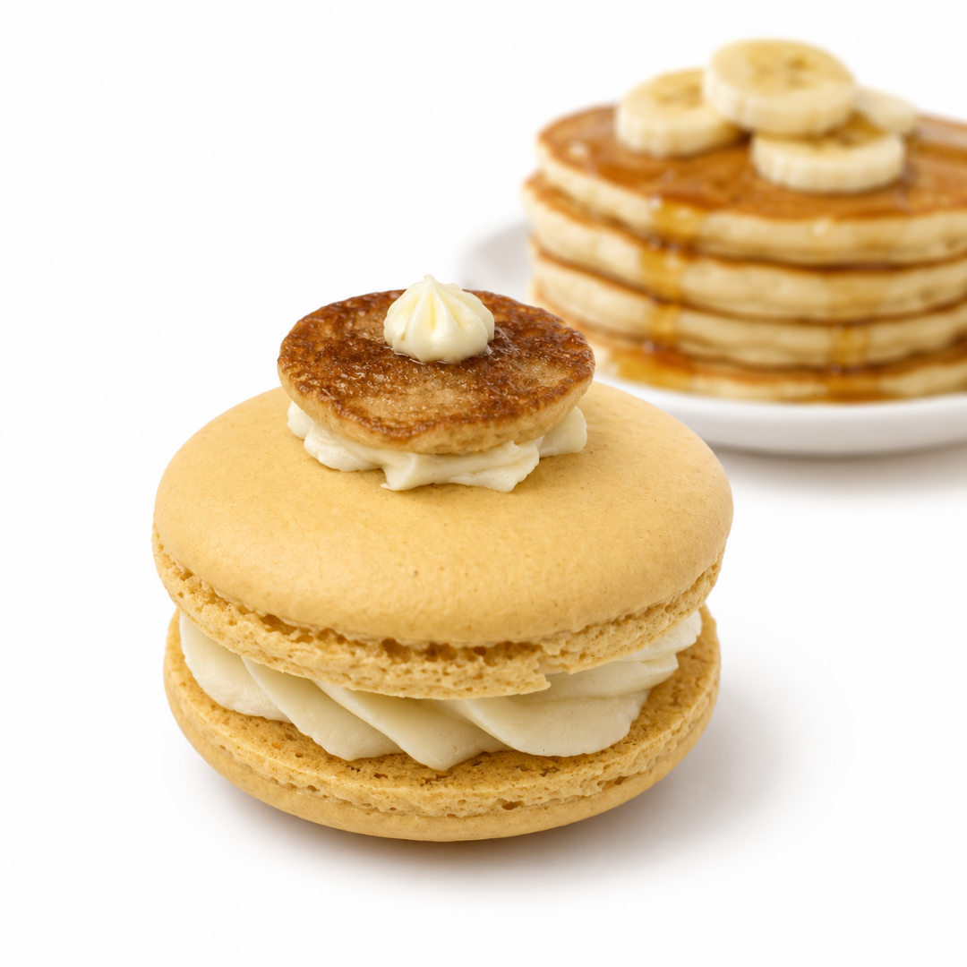 Banana Pancake Macaron