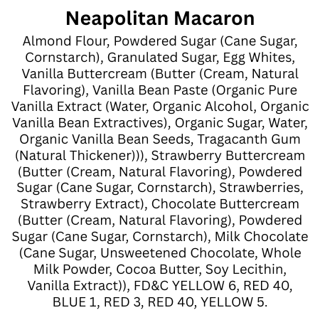 Neapolitan Macaron