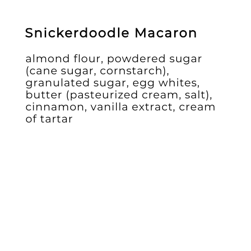 Snickerdoodle Macaron
