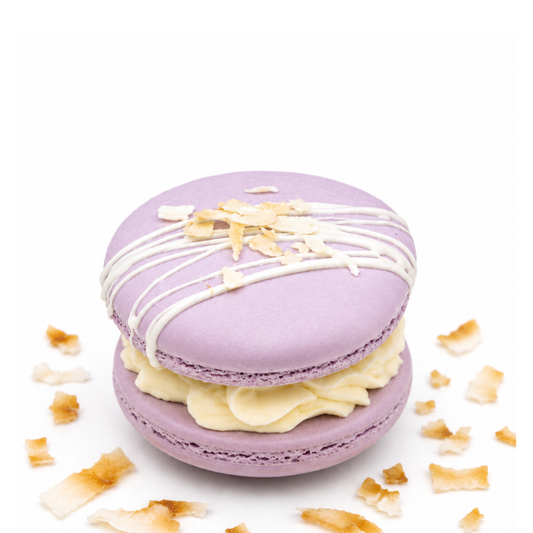 Toasted Coconut Macaron