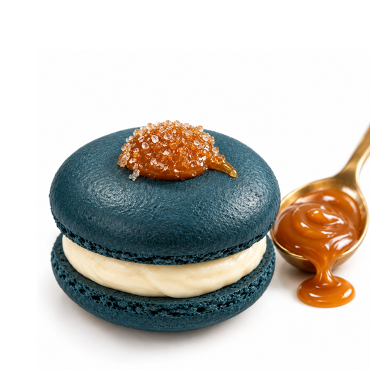 Browned Butter & Salted Caramel Macaron