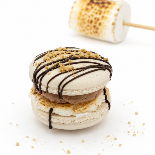 Nutella S'More Macaron