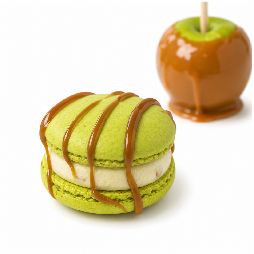 Caramel Apple Macaron